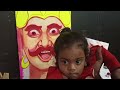 how to make ravan at home how to make ravan face drawing