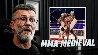 Primeira Vez Assistindo MMA MEDIEVAL - Rangel Farias Reagindo a Videos da Internet