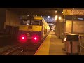 lirr rare lirr mp15ac 157 comes back pulling train from the port jefferson branch