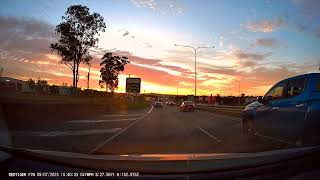 Australia Road Trips: Captivating Sunrise on Ipswich Highway (M7) in Brisbane, Australia