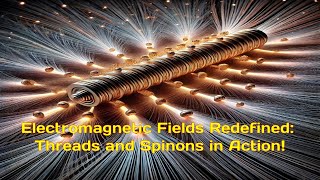 Electromagnetic Fields Redefined: Threads and Spinons in Action