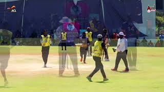 HIGHLIGHTS I SEMI -1 I FANS CRICKET LEAGUE 12 I Raghu Anu Mukherjee Fans VS Vasishta Simha Fans