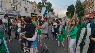 14th August 2022 | celebrating Pakistan independence day |75th Independence|Southall London UK