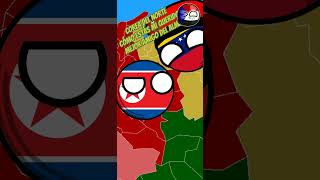 Colombia se muda 🇨🇴🇰🇵 #countryballs #humor #shorts