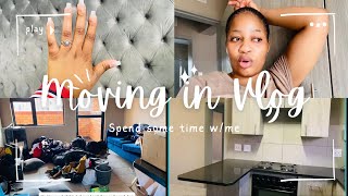 Weekly Vlogtober |We moved in| Did the Laundry | Classic Nails & more |SA NEW YOUTUBER|WenZee