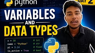Python Day 2 🔥 | Variables & Data Types Explained in Simple Hindi 🐍💻