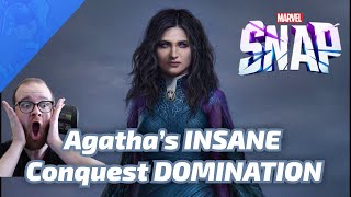 Agatha was UNBEATABLE in this conquest set - Marvel SNAP