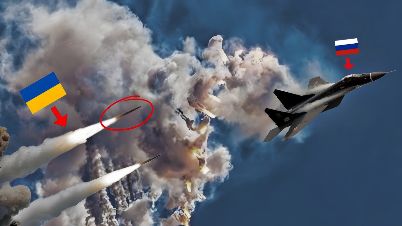 WORLD SHOCKED: Ukrainian Anti-air Missile Shoots Down Russian MIG-29 ...