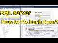 Resolving SQL connection errors under SQL Server A network-related or instance-specific error occur