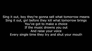 My Chemical Romance - SING (Lyrics)