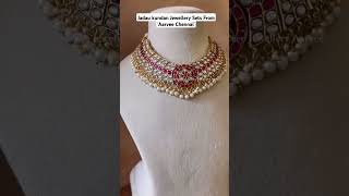 Jadau kundan Jewellery Set From 'Aarvee Chennai'