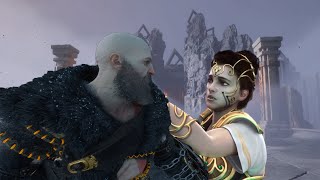 Helios tells Kratos to Stop Blaming Athena for the Pandora mess -GOD OF WAR: RAGNAROK VALHALLA