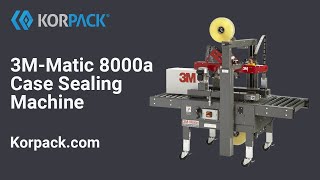 3M Matic 8000a Case Sealer from Korpack