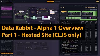 Data Rabbit - Alpha 1, Quick Intro / Overview (cljs-only version)