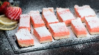 Strawberry Lemonade Bars