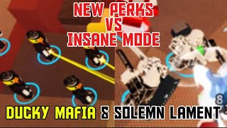 New Perks VS Insane Mode Solo | Roblox Critical Tower Defense