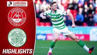 Aberdeen 1-2 Celtic | Late Ajer Goal Seals it for the Celts | Ladbrokes Premiership