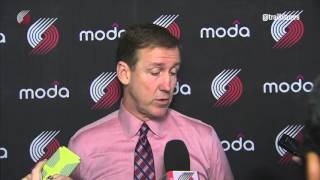 Terry Stotts on Trail Blazers' Effort: 'It's in Their Character to Compete Every Night'