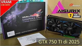 Bekas minggir, mending ini aja deh, barunya cuma 700 ribuan! Aisurix GTX 750 Ti 4GB DDR5