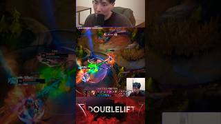 DOUBLELIFT INSANE PLAY #lolshorts #lolhilights #lolmontage #leagueoflegends #ezrael #doublelift