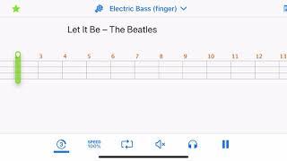 The Beatles Let It Be Bass Tab