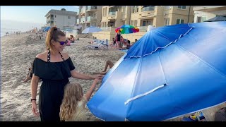 How to set up AMMSUN 6.5 Foot Heavy Duty HIGH Wind Beach Umbrella