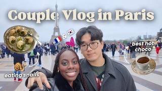 Couple Trip to Paris (Christmas Edition) : shopping, french food and family ❤️🇰🇷