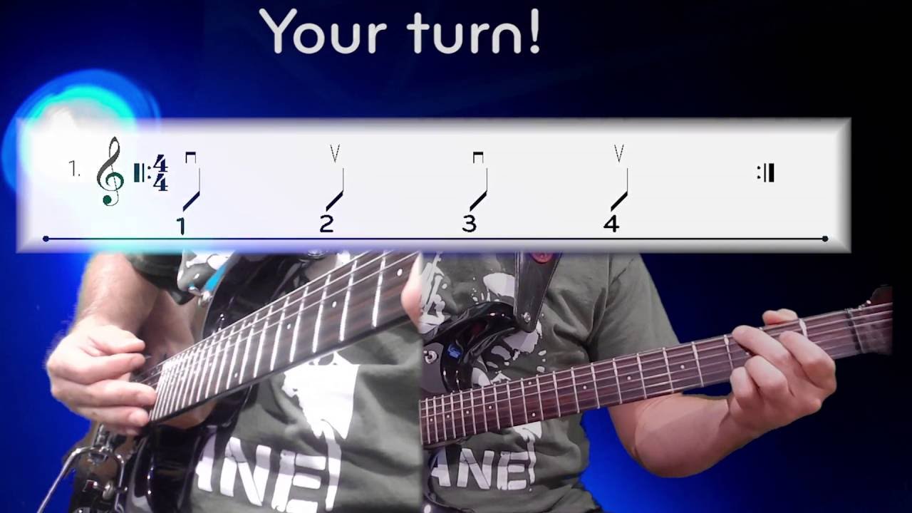 Five Easy Strumming Rhythms For Guitar - YouTube