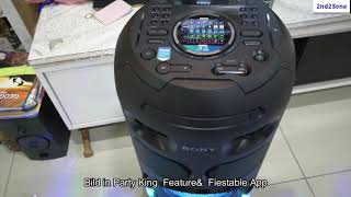 Sony MHC V42D Hifi Party Speaker Unboxing  2nd23one