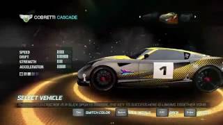 Split Second Velocity All cars PC VERSION