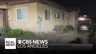 Family stunned after finding naked man living under grandma's El Sereno home