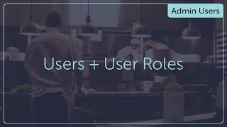 Users & User Roles (Level 3) - TSU