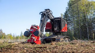 Log Max 7000XTDS Disc Saw at Oregon Logger's Conference with Joel