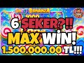 🍭 SWEET BONANZA 1000 🍭 6 ŞEKER GELDİ MAX WİN! | 1.500.000 TL DEV VURGUN! | 1000X GELDİ OYUN BİTTİ!