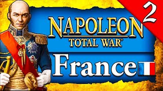 DAVOUT THE IRON MARSHAL STRIKES! Napoleon Total War: Darthmod - France Campaign Gameplay #2