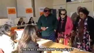 MMP referendum a waste of time Te Karere Maori News TVNZ 17 Feb 2010 English Version
