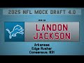 post regular season 2025 nfl mock draft