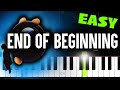 Djo - End Of Beginning - EASY Piano Tutorial