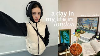 a day in my life in london | recording studio, skincare \u0026 art galleries