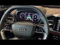 2024 audi q4 e tron s line exterior and interior walkaround