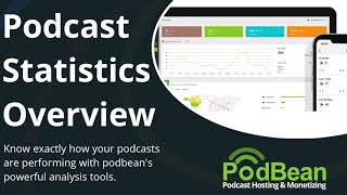 Podcast Analytics Tools - Podcast Statistics Overview with Podbean
