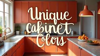 15 Unique Kitchen Cabinet Color Options: Bold \u0026 Creative Choices