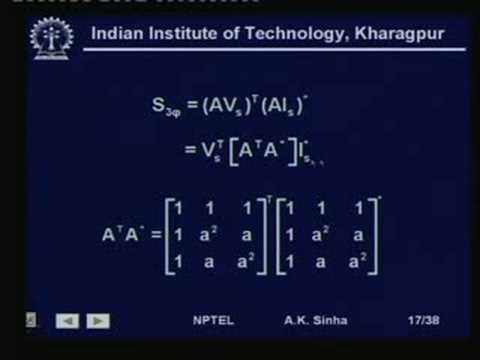 Lecture -26 Symmetrical Component Analysis - YouTube