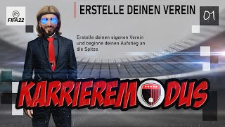 FIFA 22: START KARRIEREMODUS EIGENER VEREIN ⚽️ #01