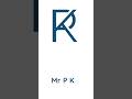 if mr pk has a letter logo #logo #art #edit #trending #shorts #name #mr #pk #skills