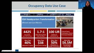 GSA PBS Client Enrichment Series - Understand Your Workplace Usage With Daily Occupancy Data