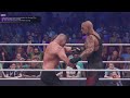 how to do the corner shoulder tackle in wwe2k24 showcase mode lesnar vs taker wrestlemania 30 match