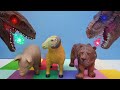 Bear, Elephant, Cow & Rhino Turn into Cute Dinosaurs | Fun Video for Kids and Toddlers