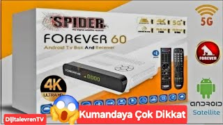 Spider Forever 60: En İyi Android Uydu Alıcı ve Kutusu mu?