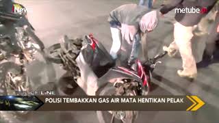 Meresahkan Masyarakat, Konvoi Sahur Geng Motor Dibubarkan Polisi di Makassar - Police Line 31/05